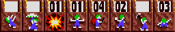 Skills: Oh no! More Lemmings, Amiga, Crazy, 17 - DIGGING FOR VICTORY